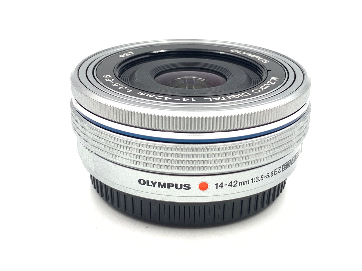 中古】オリンパス M.ZUIKO DIGITAL ED 14-42mm F3.5-5.6 EZ シルバー