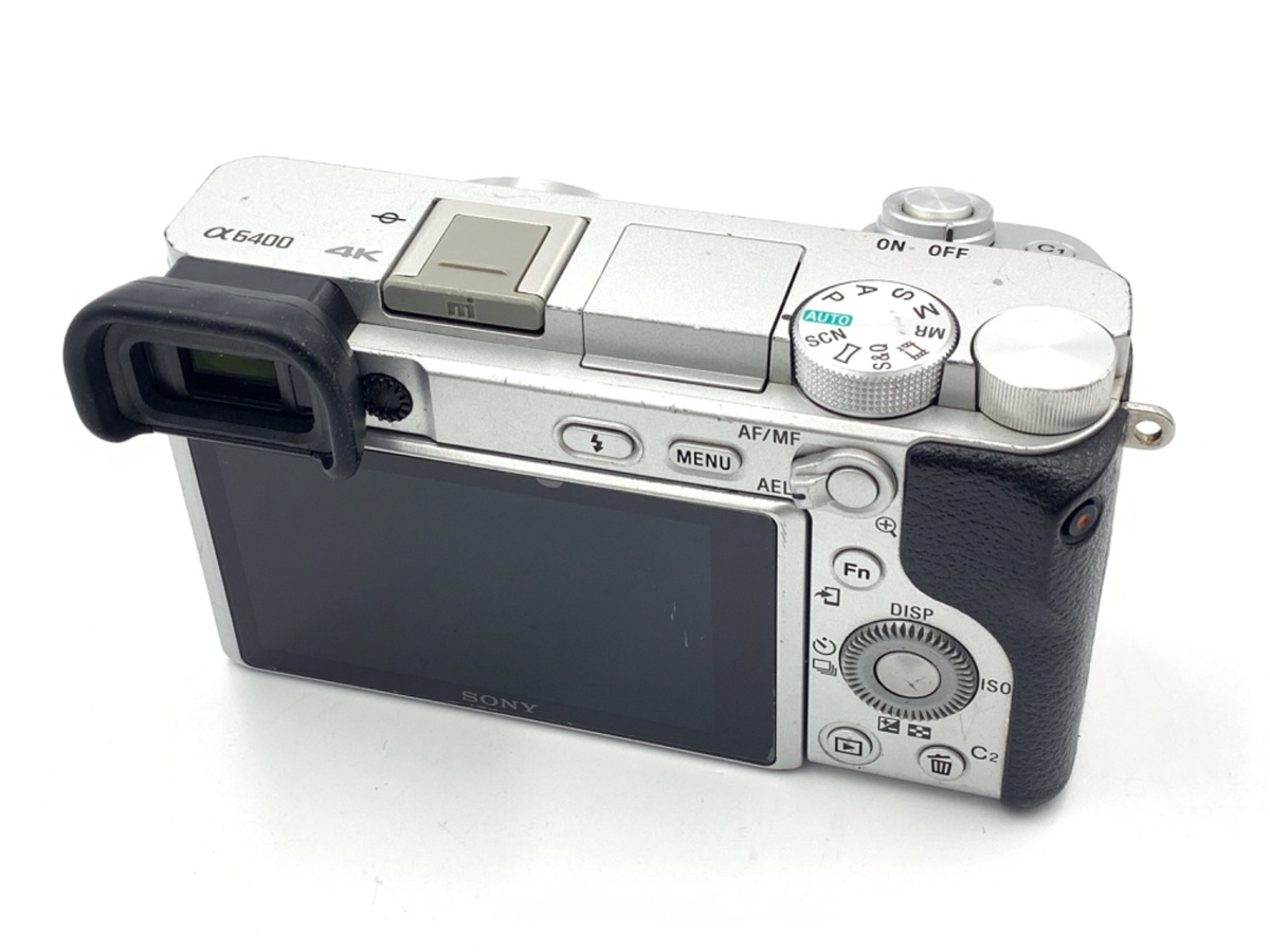 α6400 ボディ シルバー ILCE-6400【2420万画素】