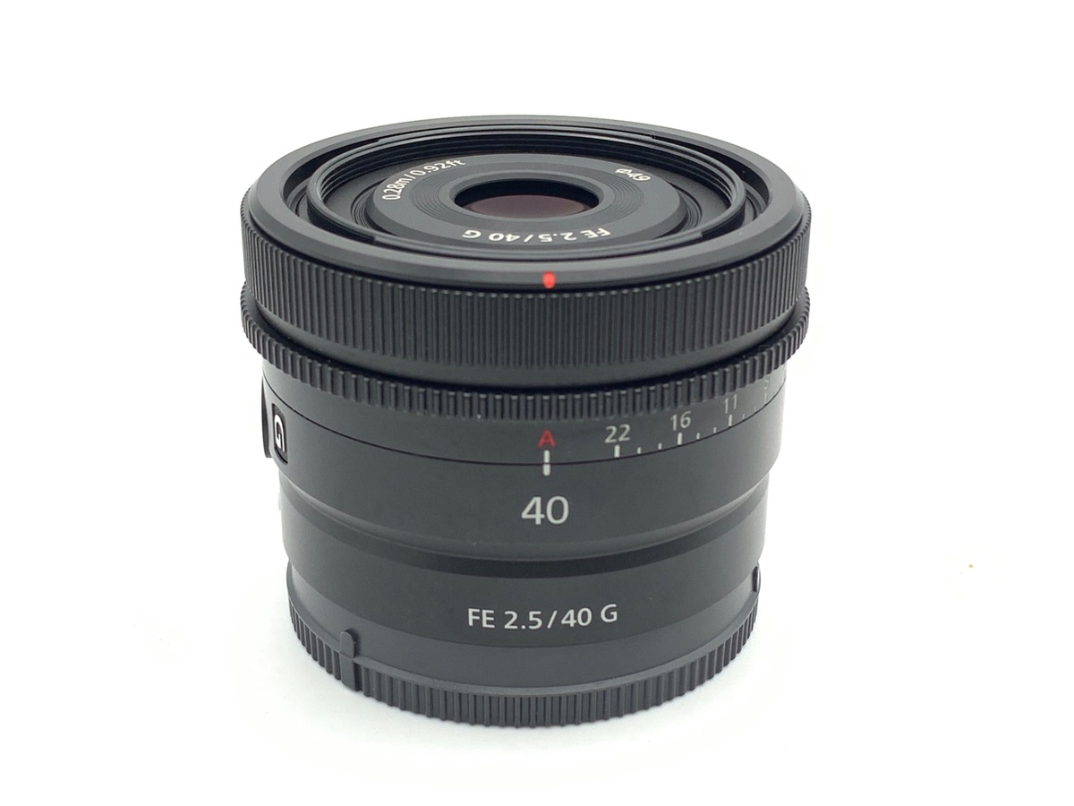 中古】ソニー FE 40mm F2.5 G [SEL40F25G] 在庫一覧｜カメラのキタムラ