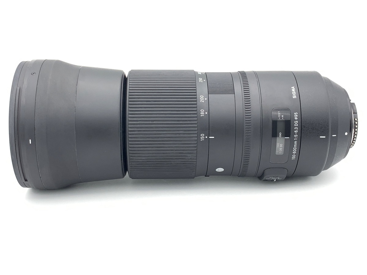 中古】シグマ 150-600mm F5-6.3 DG OS HSM Contemporary ニコンF用