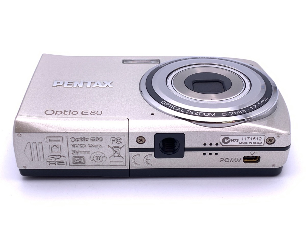 中古：B(並品)】ペンタックス OptioE80 シルバー | 2444270046135