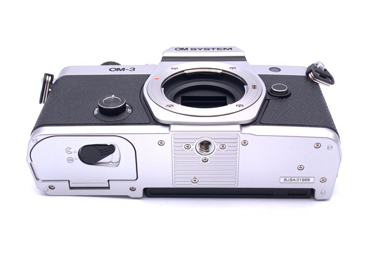OM SYSTEM OM-3 ボディ　デジタルカメラ 　美品　保証残有り 長期保証付】OM SYSTEM OM-3 ボディ シルバー ミラーレス一眼デジタル