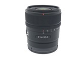 中古】ソニー E 15mm F1.4 G [SEL15F14G] 在庫一覧｜カメラのキタムラ