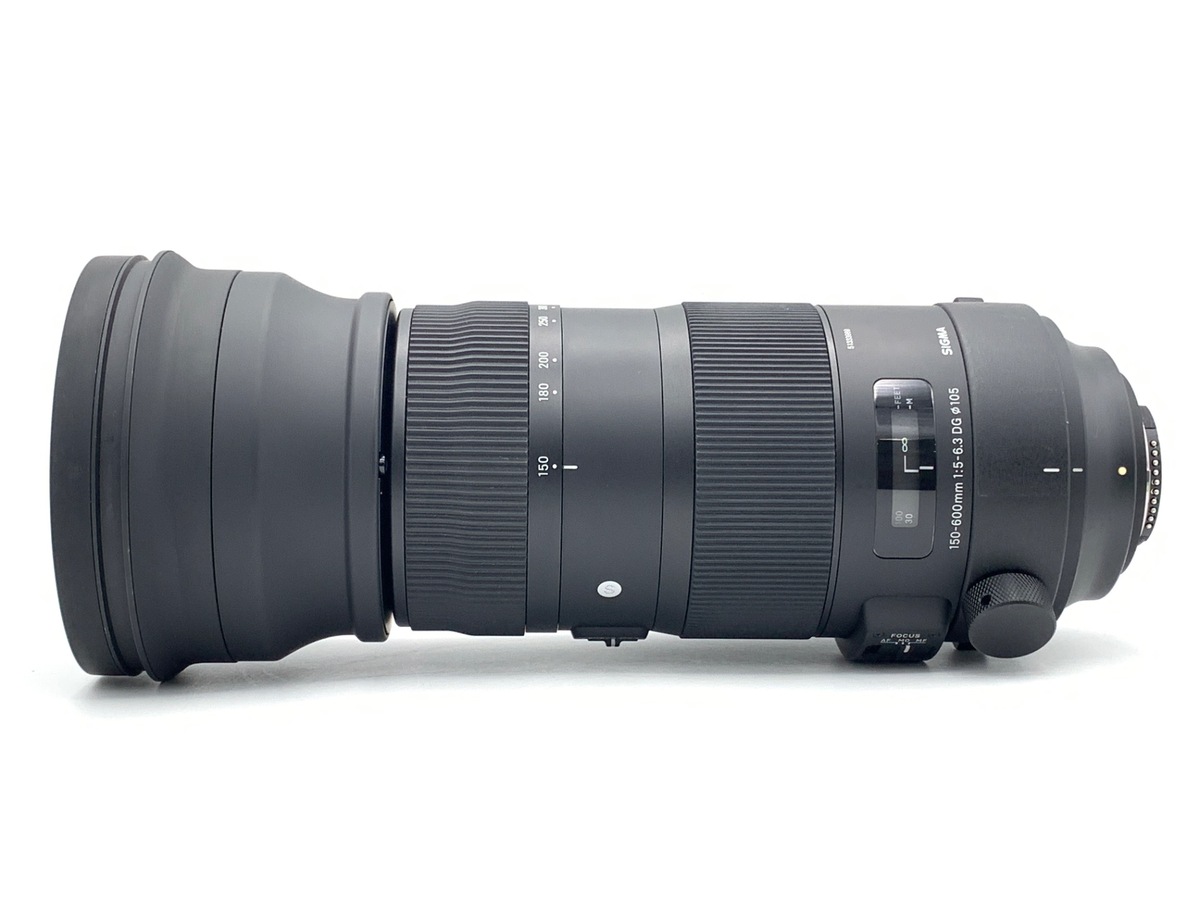 中古：B(並品)】シグマ 150-600mm F5-6.3 DG OS HSM Sports ニコンF用