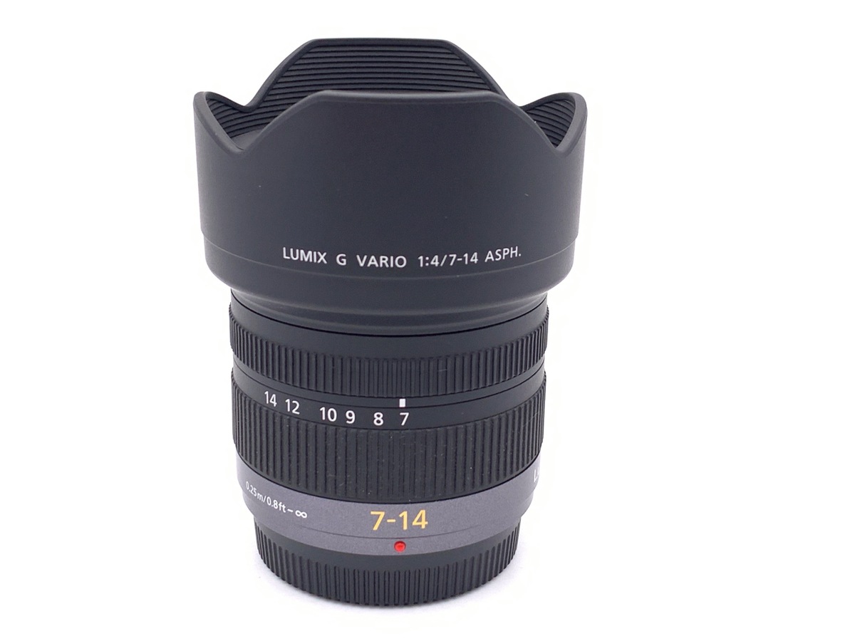 中古】パナソニック LUMIX G VARIO 7-14mm/F4.0 ASPH. [H-F007014