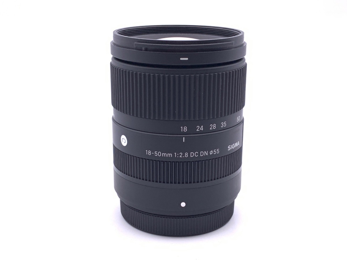 [中古美品]SIGMAカメラレンズ 18-50mm F2.8 DC DN 中古】シグマ 18-50mm F2.8 DC DN Contemporary フジフイルムX用 在庫