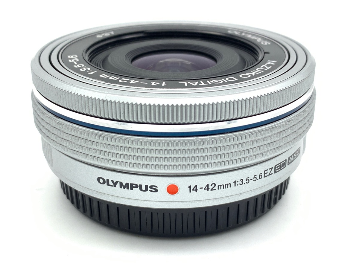 中古】オリンパス M.ZUIKO DIGITAL ED 14-42mm F3.5-5.6 EZ シルバー