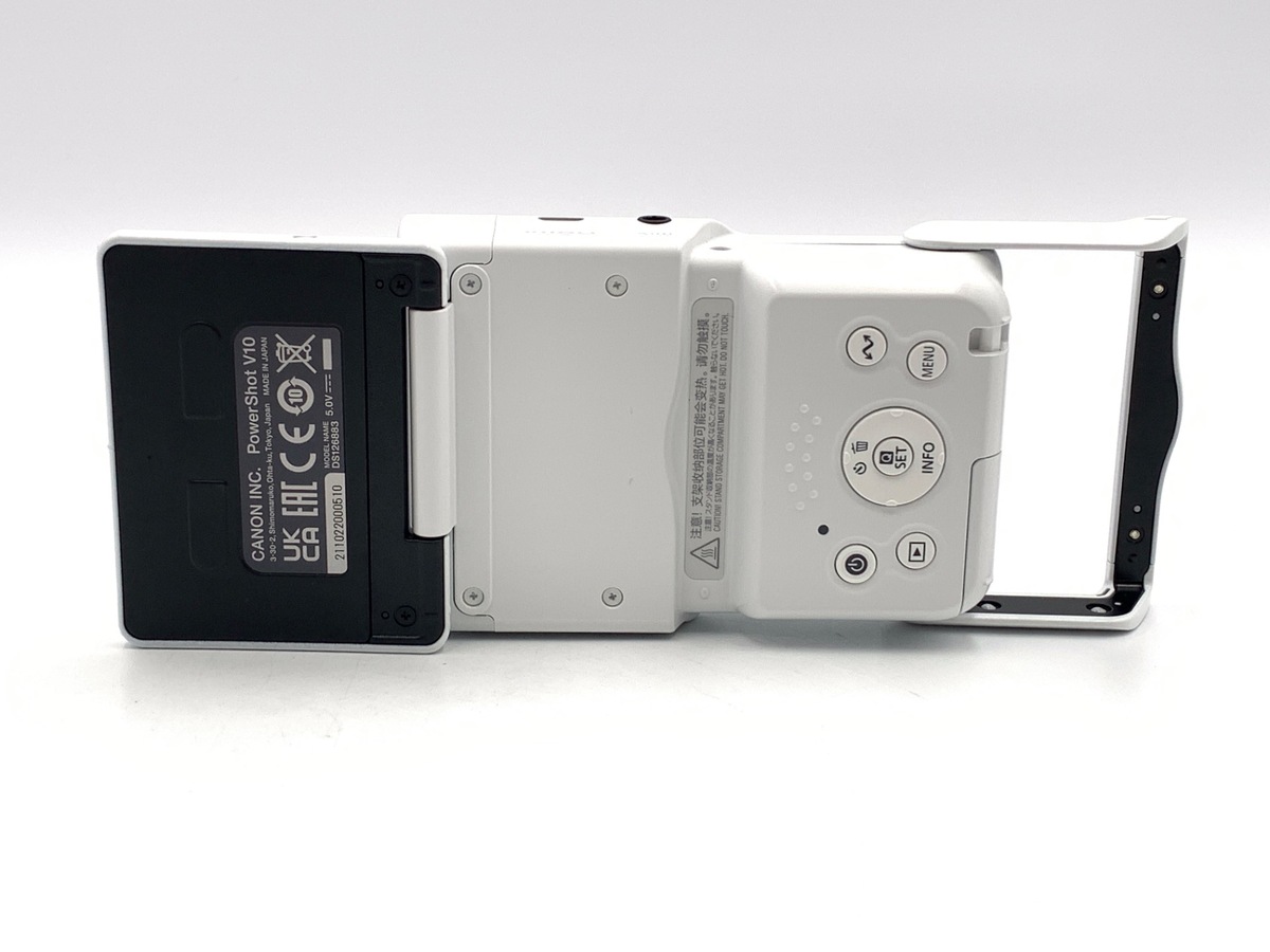 中古】キヤノン PowerShot V10 ホワイト｜｜カメラのキタムラネット