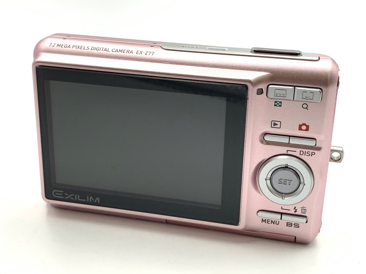 カシオ CASIO EXILIM ZOOM EX-Z77PK （ピンク） Amazon | カシオ Exilim EX-Z77 7.2MP デジタルカメラ 3倍手ぶれ