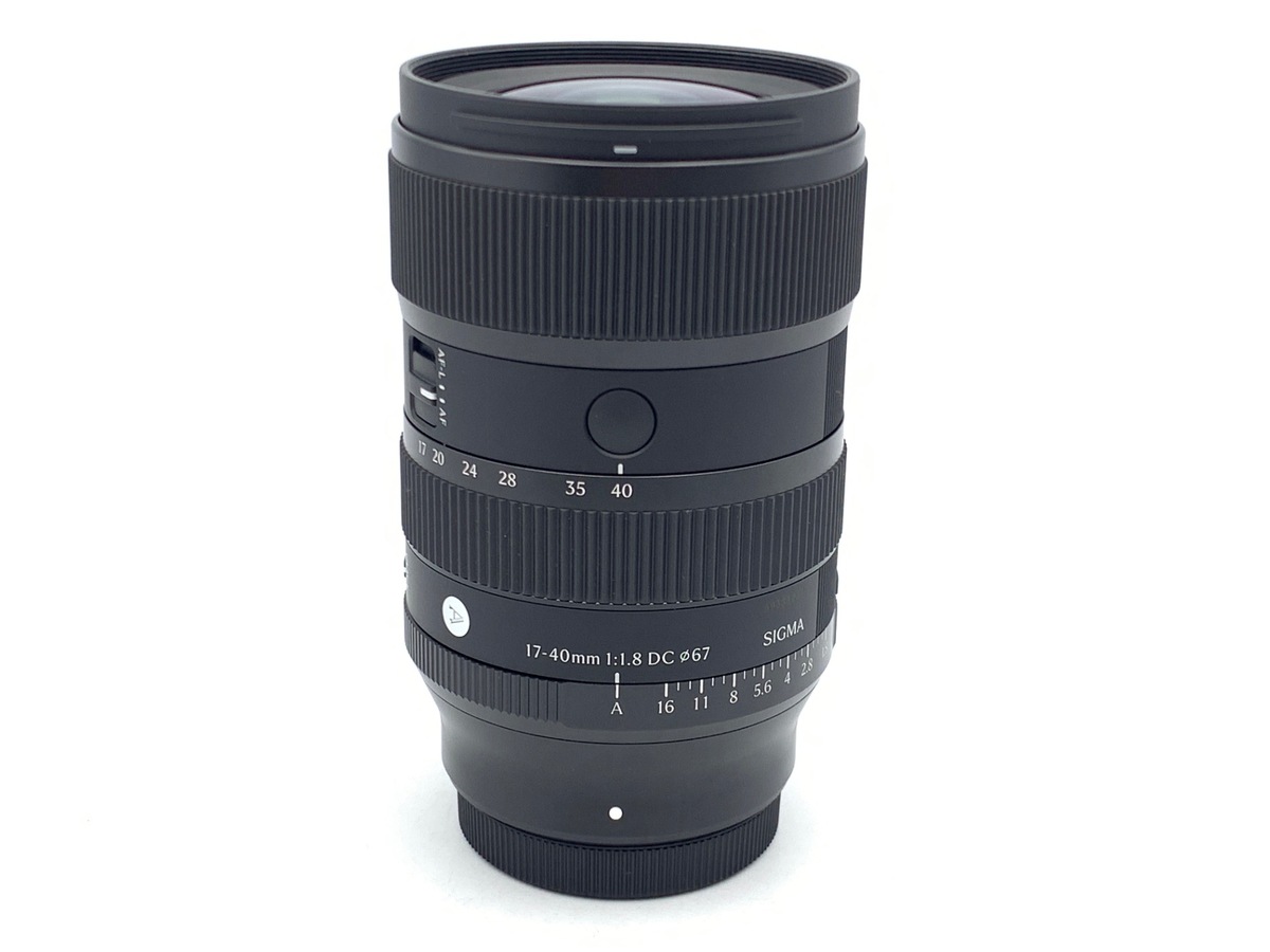 中古：A(美品)】シグマ 17-40mm F1.8 DC Art フジフイルムX用
