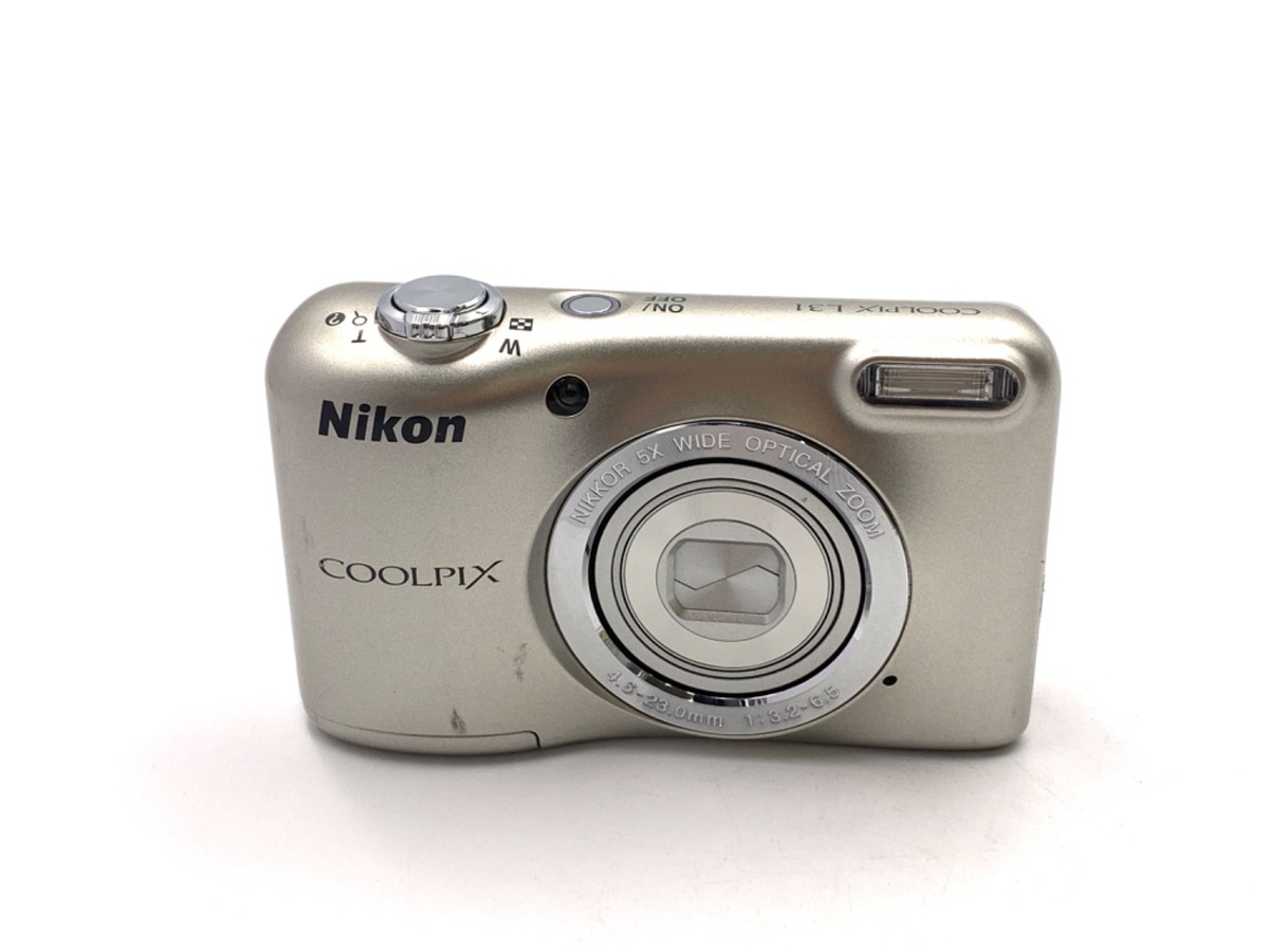 中古：B(並品)】ニコン（Nikon）COOLPIX L31 シルバー【1614万画素