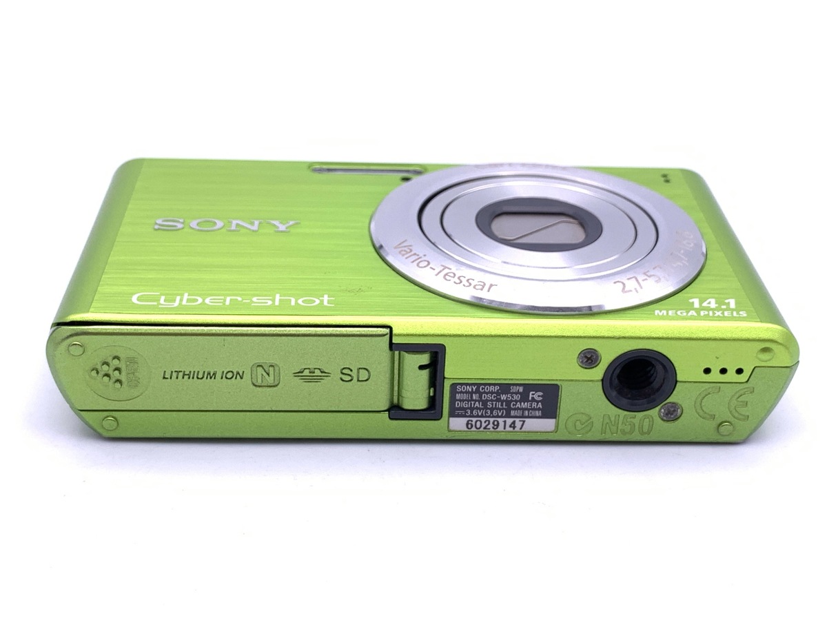 中古：B(並品)】ソニー Cyber-shot DSC-W530 グリーン