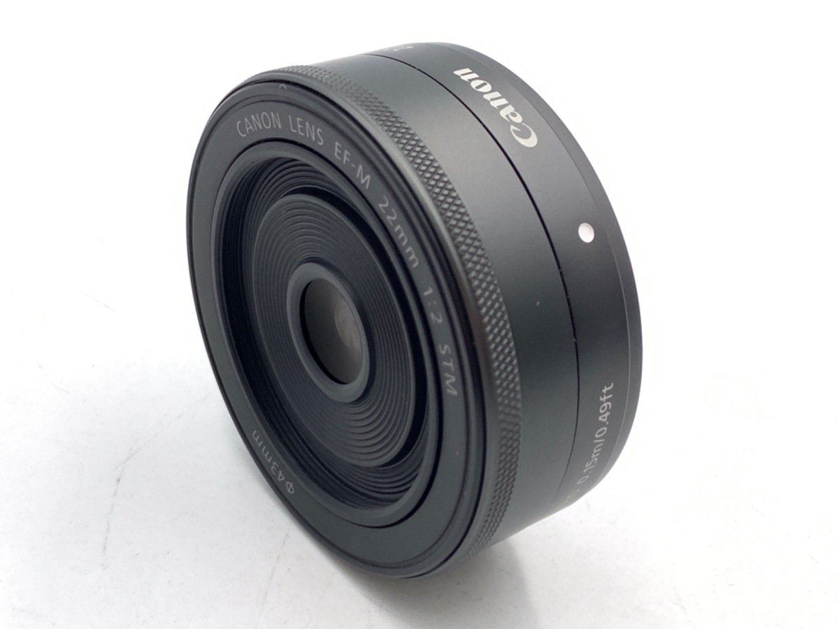 中古：B(並品)】キヤノン EF-M22mm F2 STM シルバー | 2444290029576
