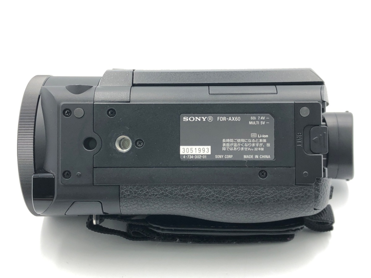 中古】ソニー デジタル4Kビデオカメラレコーダー FDR-AX60 B ブラック