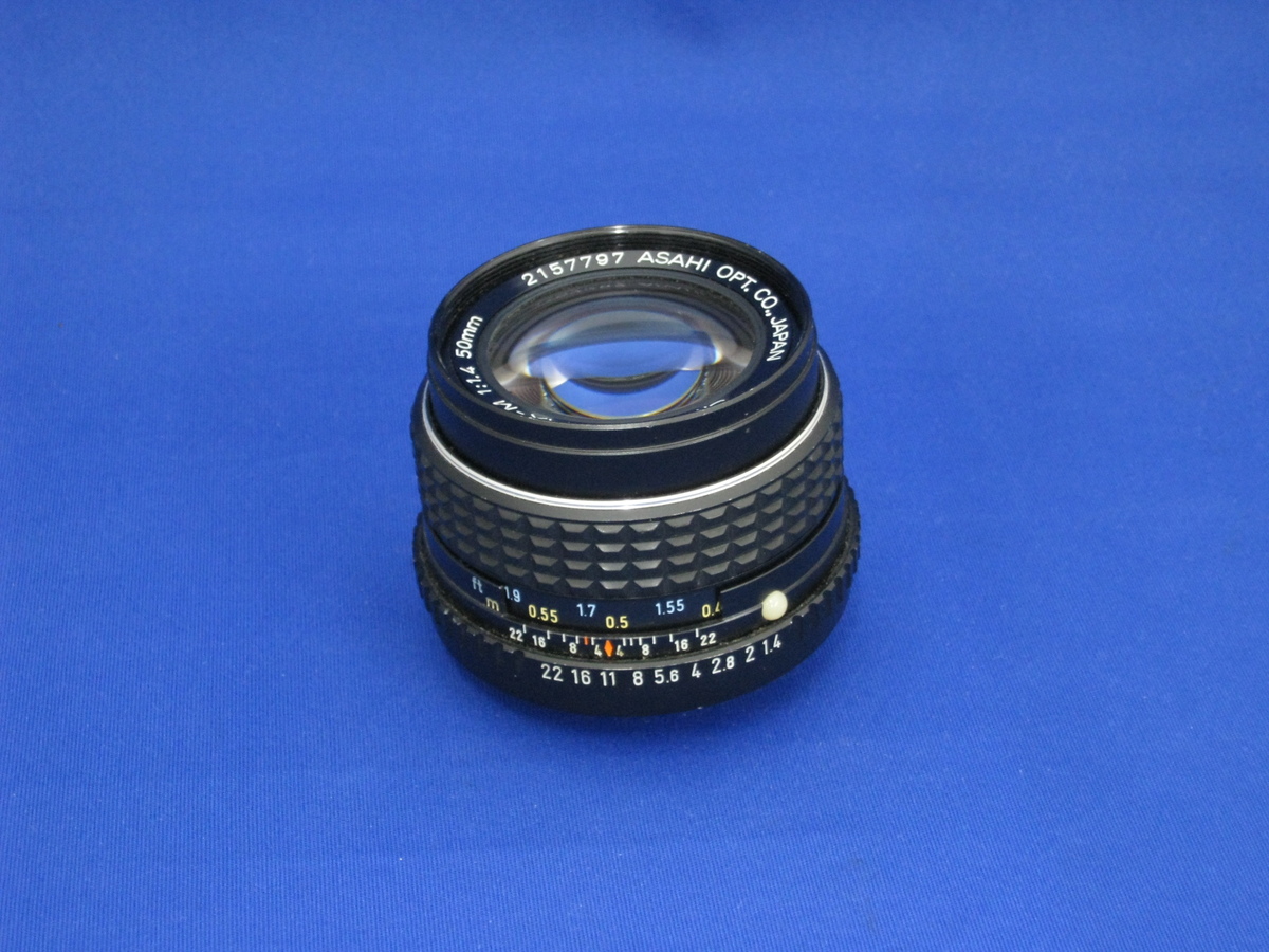 中古：C(やや難あり)】ペンタックス smc PENTAX-M 50mm F1.4