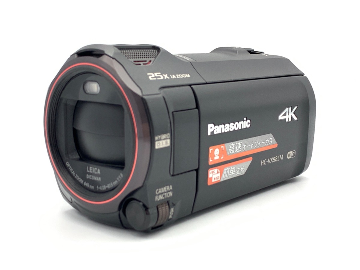 中古：A(美品)】パナソニック デジタル4Kビデオカメラ HC-VX985M-K