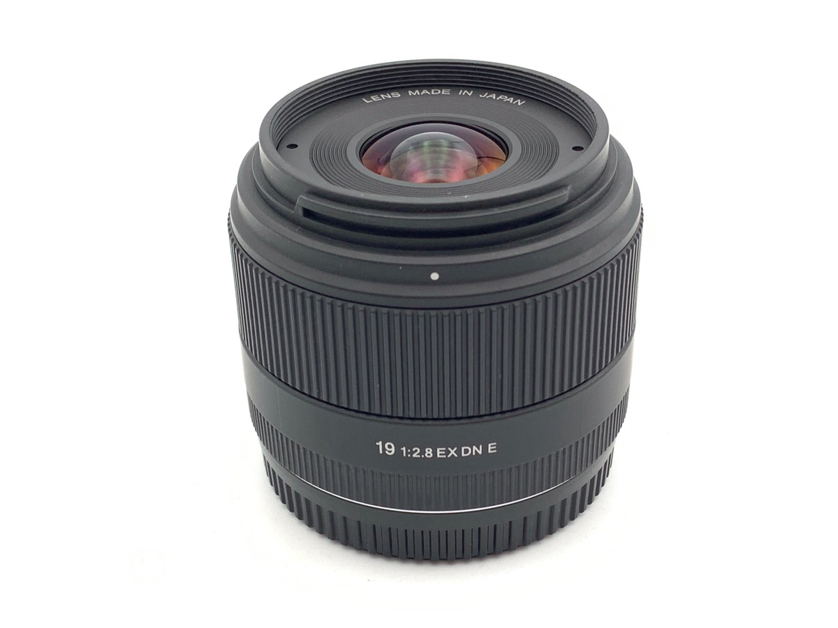 単焦点レンズSIGMA 19mm F2.8 EX DN（ソニーEマウント用）