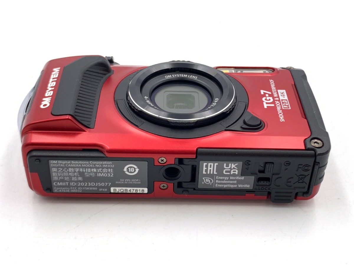 中古】OM SYSTEM Tough TG-7 RED レッド｜｜カメラのキタムラネット