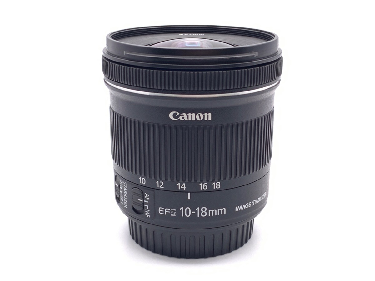 中古：B(並品)】キヤノン EF-S10-18mm F4.5-5.6 IS STM | 2444330030265