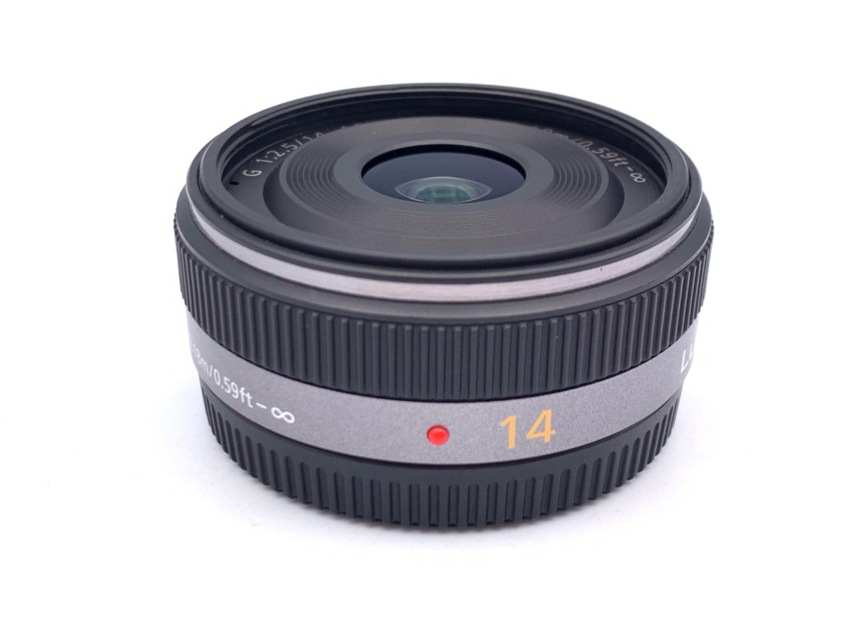 【美品】ルミックス LUMIX G 14mm/F2.5 ASPH. H-H014 パナソニック LUMIX G 14mm/F2.5 II ASPH. H-H014A-K [ブラック