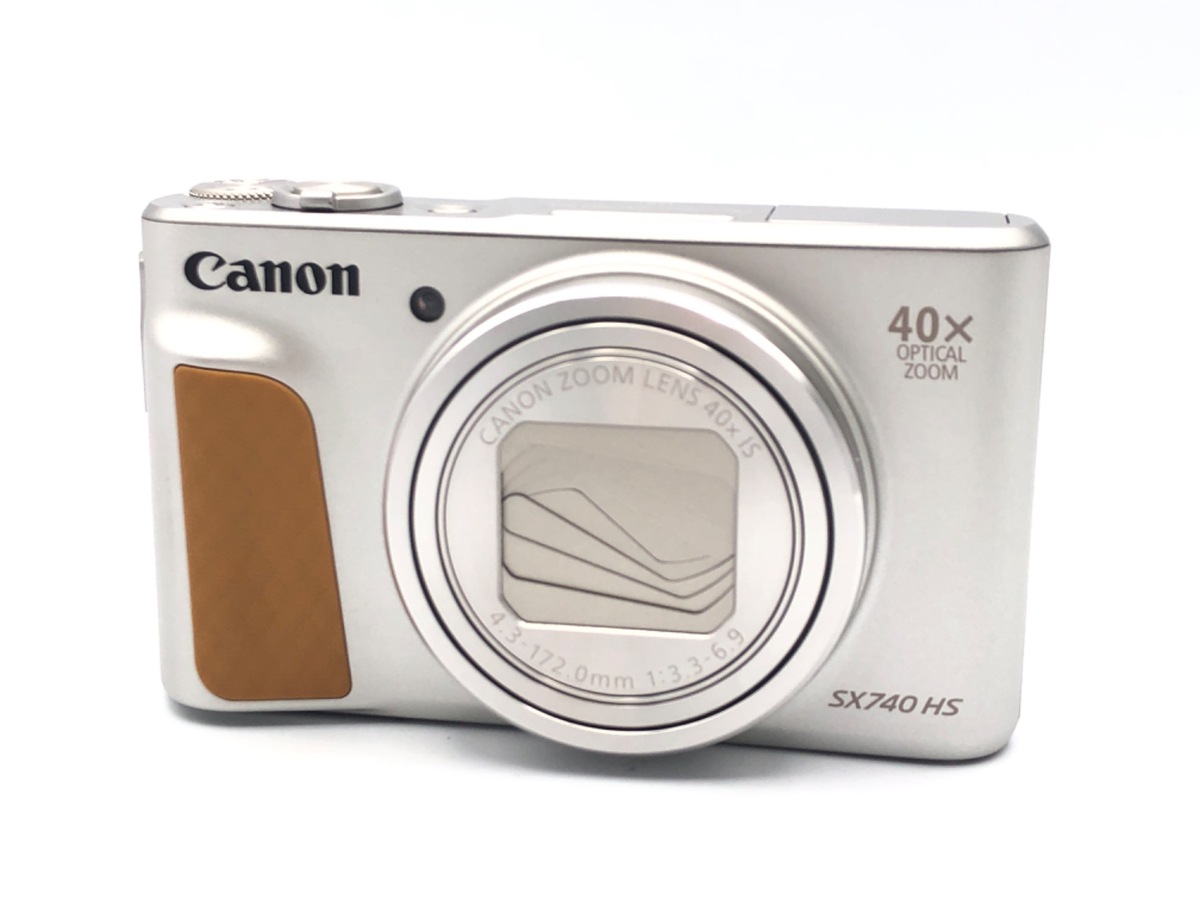中古：AB(良品)】キヤノン PowerShot SX740 HS シルバー