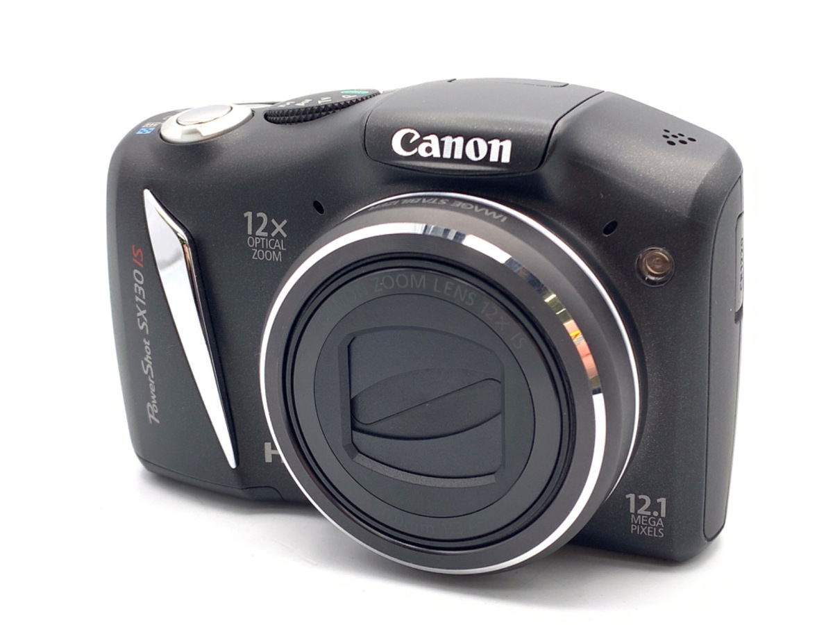 中古：AB(良品)】キヤノン PowerShot SX130IS ブラック | 2444350013903