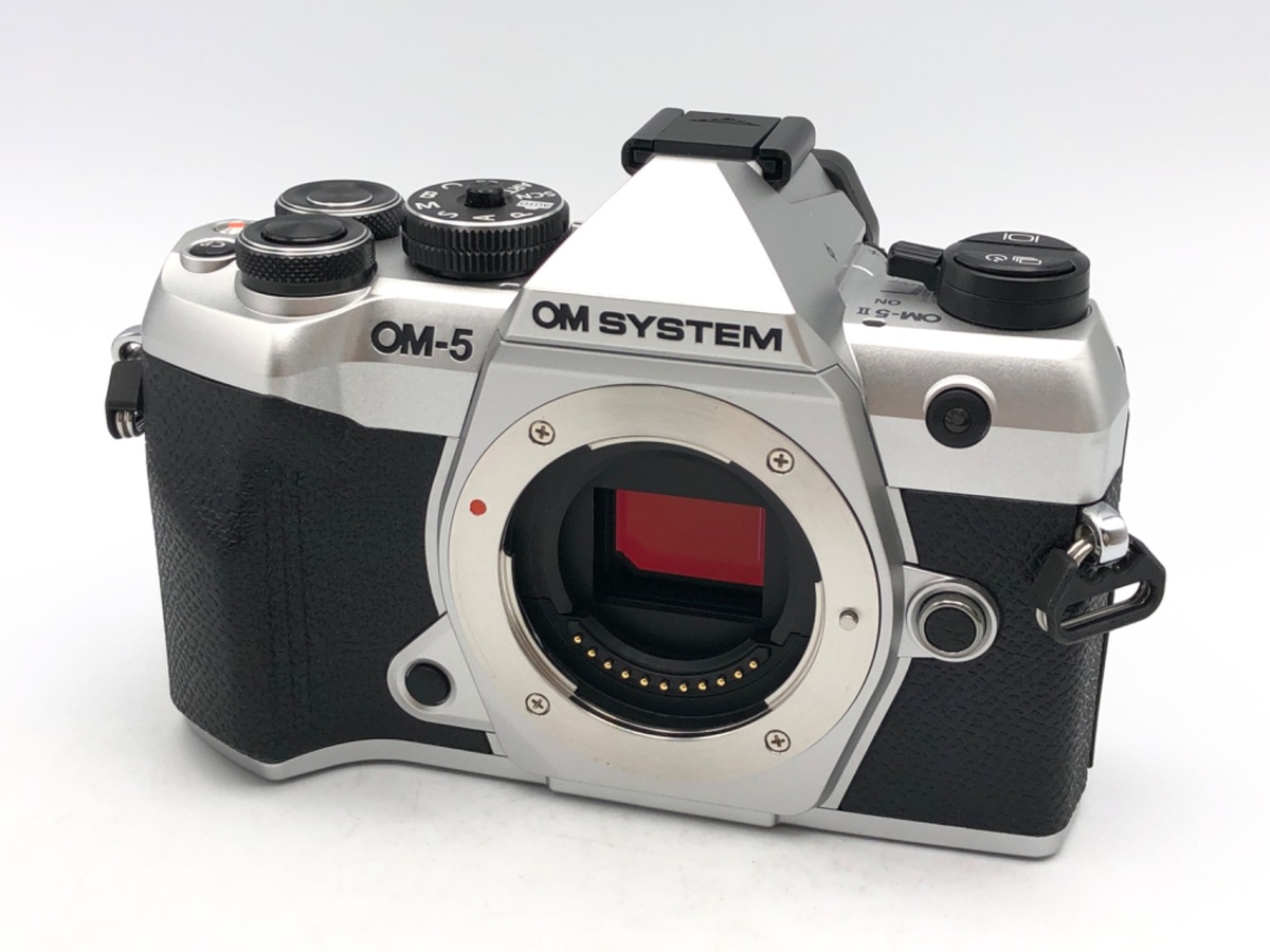 中古：AB(良品)】OM SYSTEM OM-5 Mark II ボディ シルバー | 2444350018670