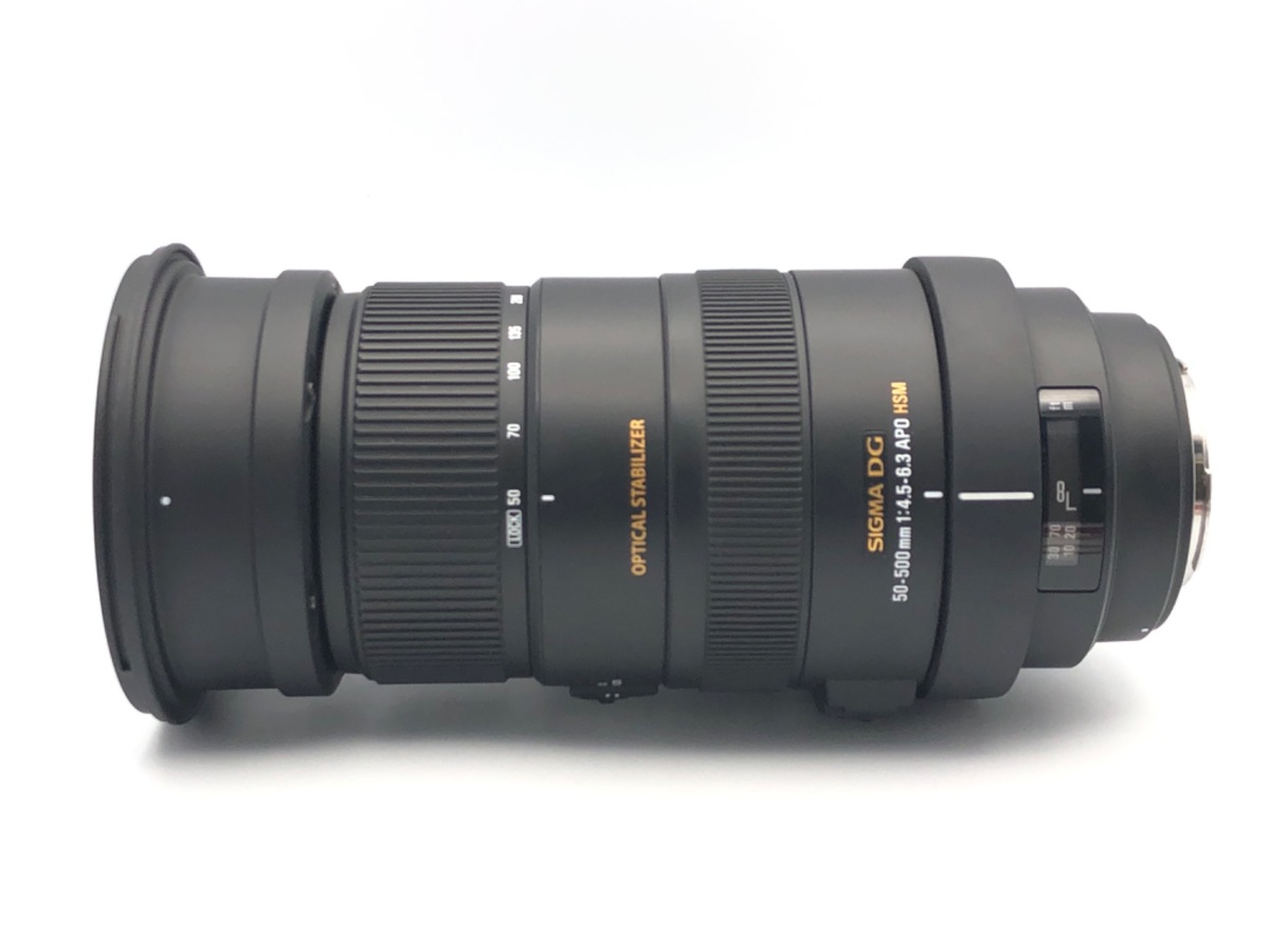 中古】シグマ APO 50-500mm F4.5-6.3 DG OS HSM キヤノン用 在庫一覧