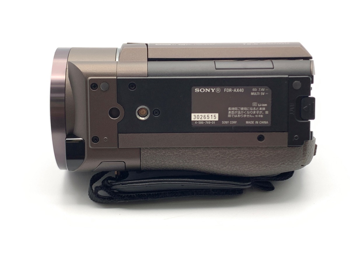 中古】ソニー デジタル4Kビデオカメラレコーダー FDR-AX40 TIC