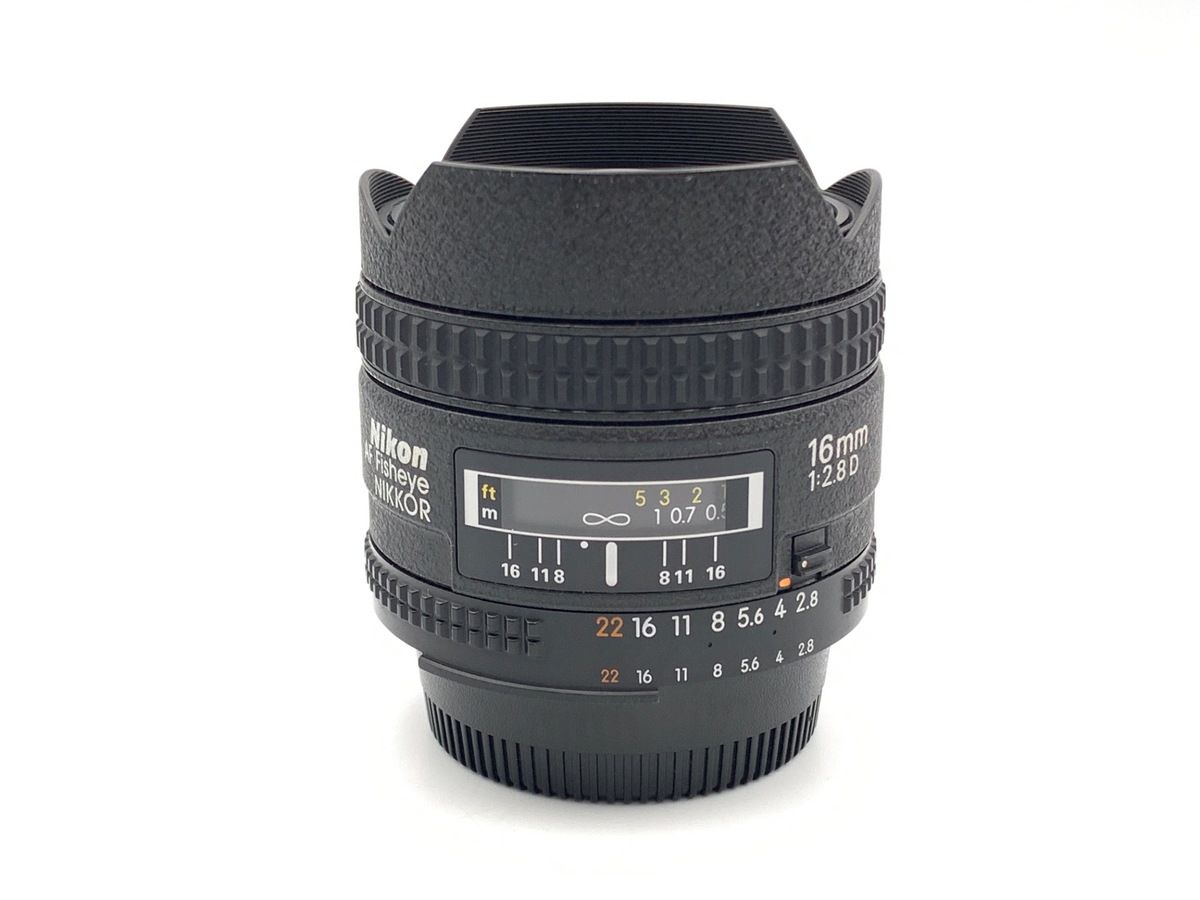 中古】ニコン Ai AF Fisheye-Nikkor 16mm F2.8D 在庫一覧｜カメラの