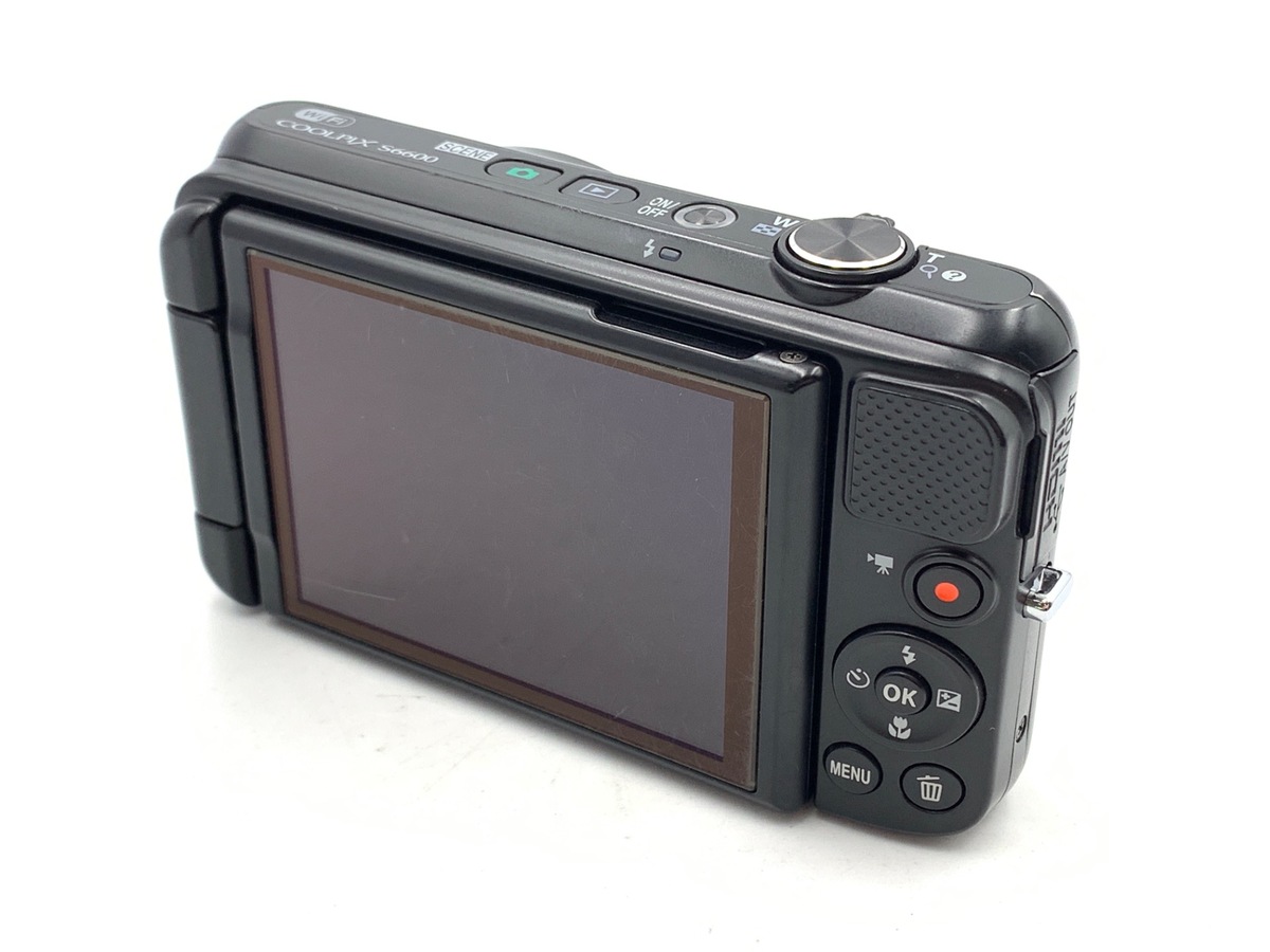 動作品Nikon COOLPIX S6600 ブラック コンパクトデジタルカメラ Nikon クールピクス S6600BK スマートブラック 動作品Nikon COOLPIX