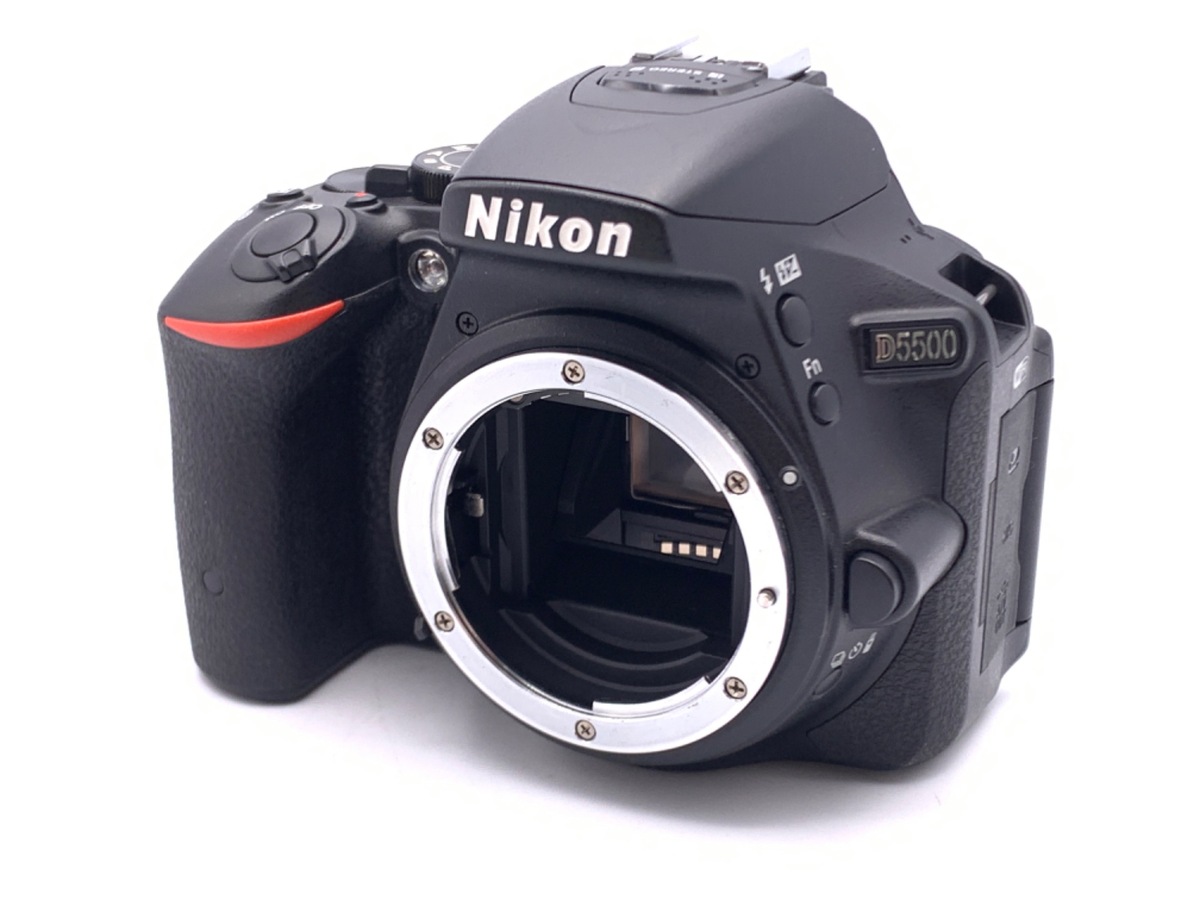 Nikon D5500 ブラックボディ　【中古品】良品 中古：AB(良品)】ニコン D5500 ボディ ブラック | 2444380011948