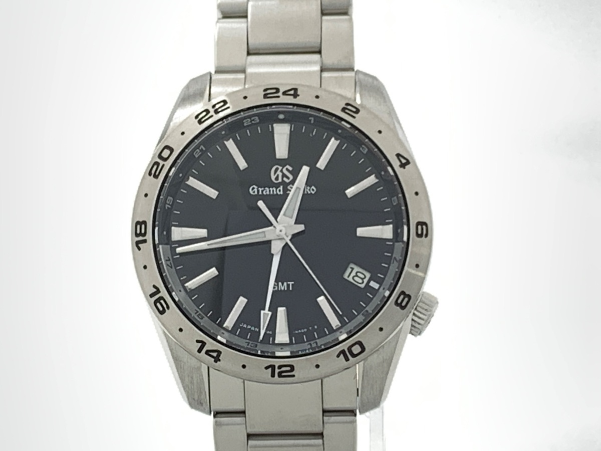 グランドセイコー スポーツコレクション ブラック SBGN027/9F86-0AK0 ステンレススティール
