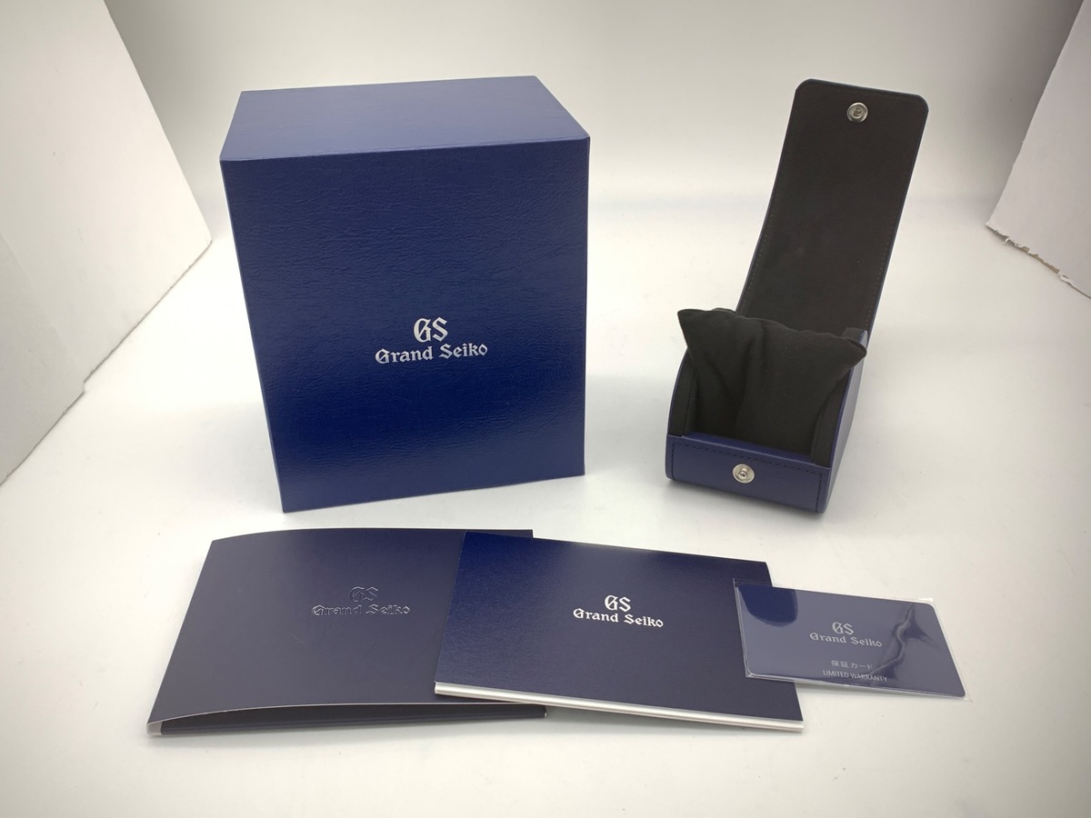 グランドセイコー スポーツコレクション ブラック SBGN027/9F86-0AK0 ステンレススティール