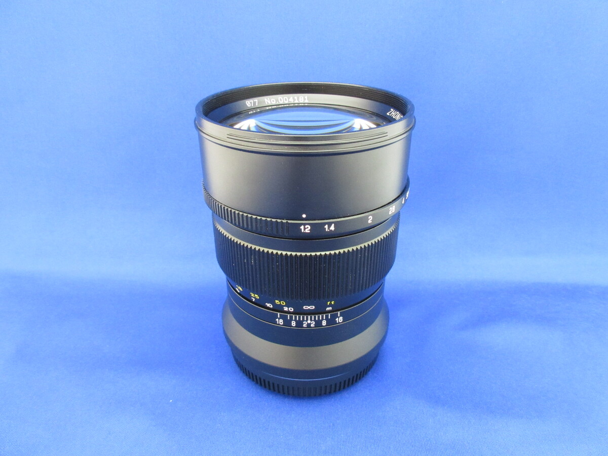 中一光学 SPEEDMASTER 85mm F1.2 フジフイルムG用