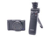中古】ソニー VLOGCAM ZV-1G B シューティンググリップキット ブラック