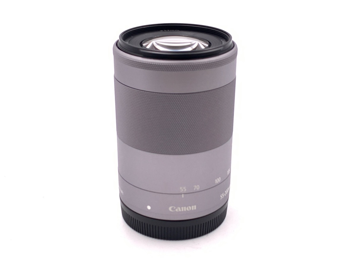 中古：A(美品)】キヤノン EF-M55-200mm F4.5-6.3 IS STM シルバー 