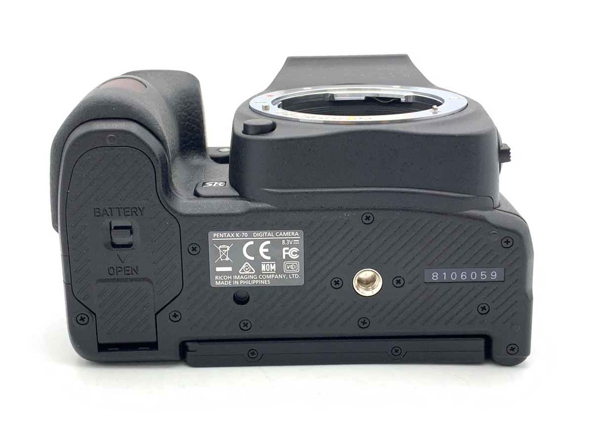 中古】ペンタックス K-70 ボディ ブラック｜｜カメラのキタムラネット
