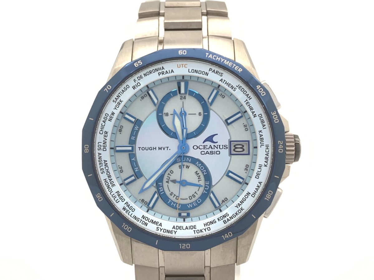 OCEANUS 腕時計 品名 ocw-t1000-1ajf CASIO カシオ OCW-T1000-1AJF OCEANUS オシアナス クロノグラフ