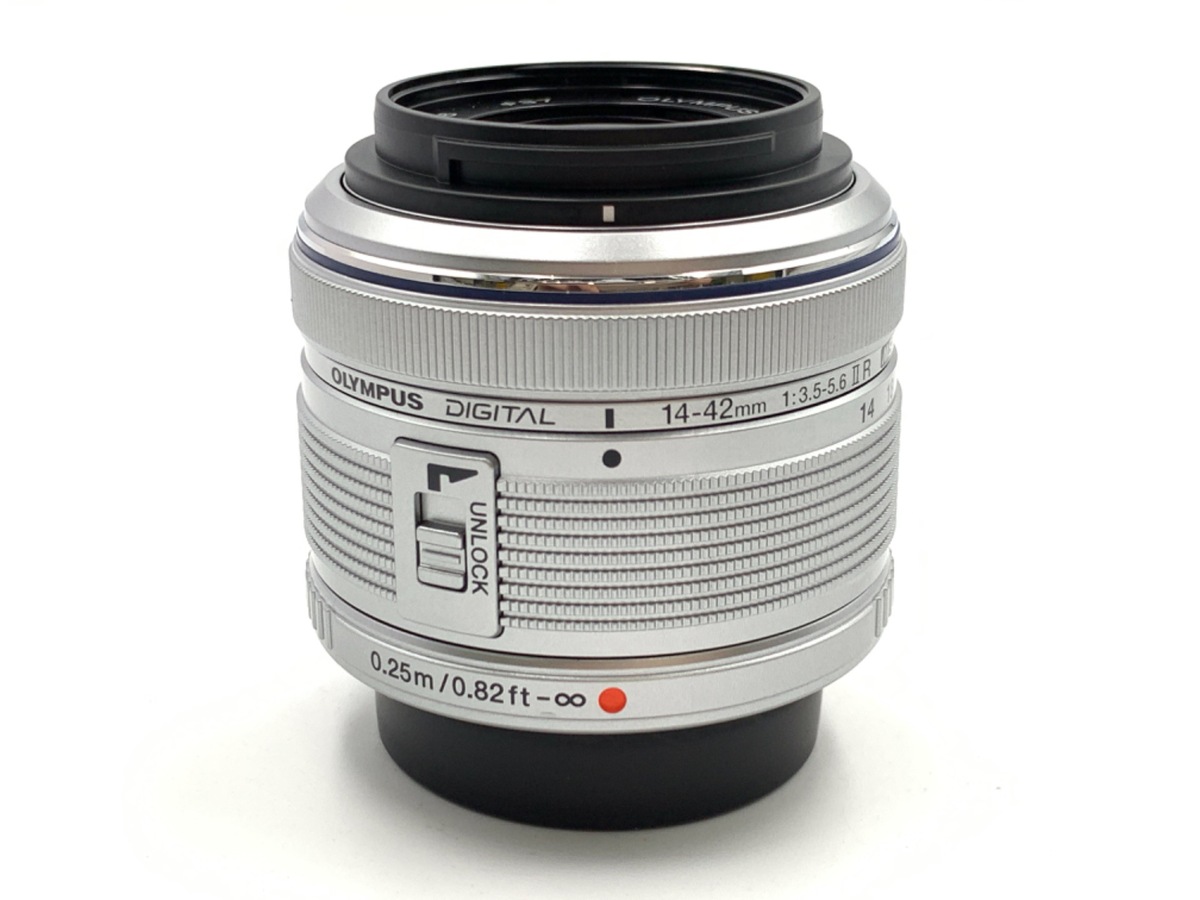 レンズ(ズーム) M.ZUIKO DIGITAL 14-42mm f3.5-5.6II R MSC M.ZUIKO DIGITAL 14-42mm F3.5-5.6 II R [シルバー] 中古価格