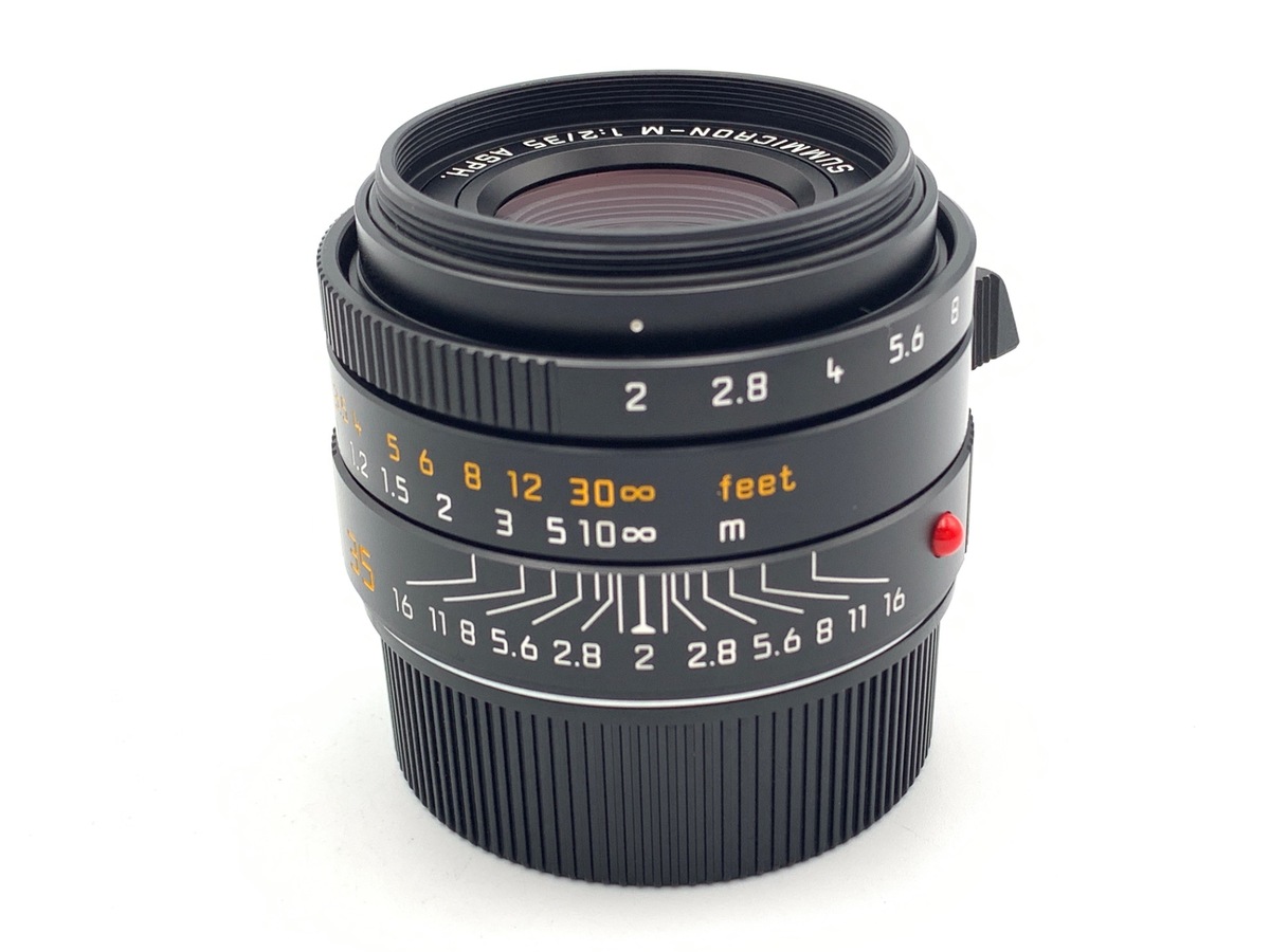 美品Leica ズミクロン M35mm F2.0 ASPH. 　11673 Leica】ズミクロン M35mm F2.0 ASPH. ブラック/シルバーが本日3