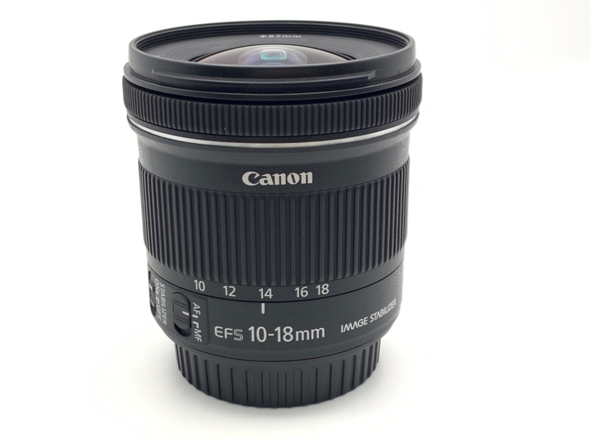 中古：AB(良品)】キヤノン EF-S10-18mm F4.5-5.6 IS STM | 2444390025300