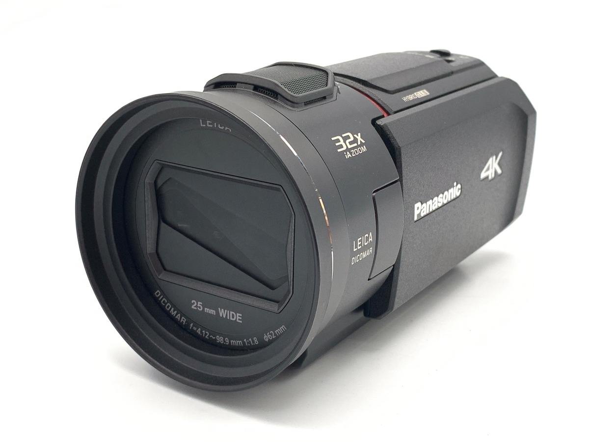 中古】パナソニック デジタル4Kビデオカメラ HC-VX2MS-K ブラック 在庫