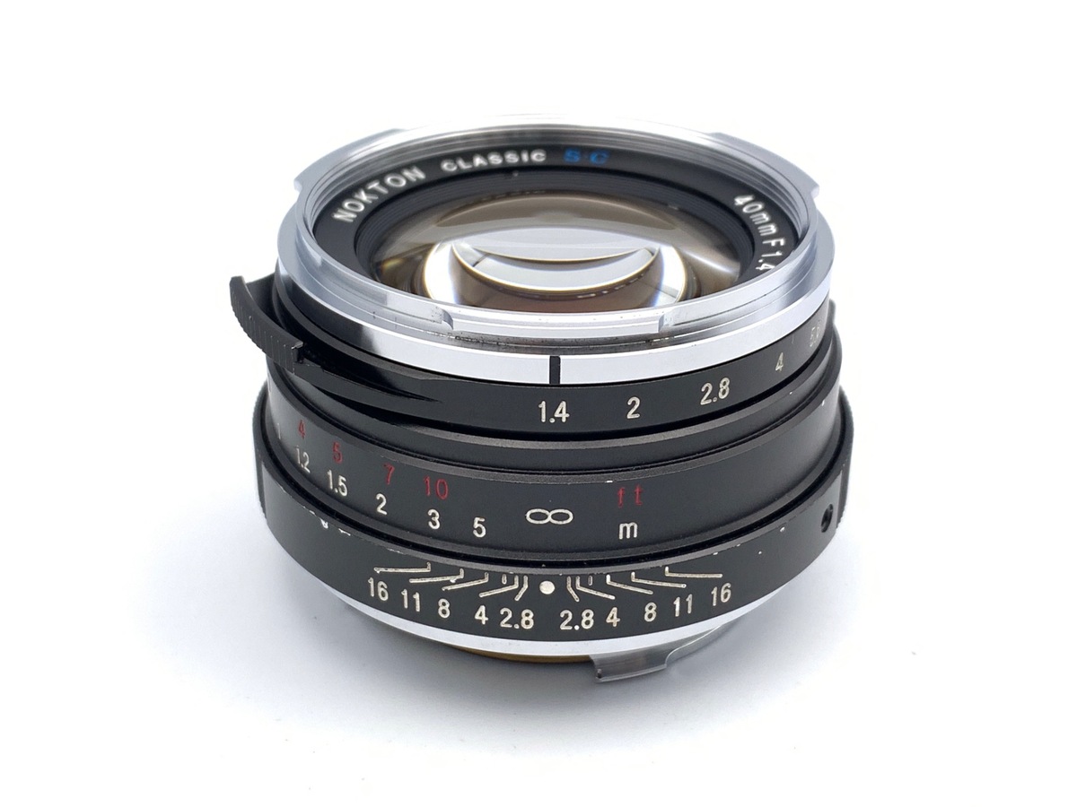フォクトレンダー NOKTON classic 40mm F1.4 S.C. 中古価格比較 - 価格.com