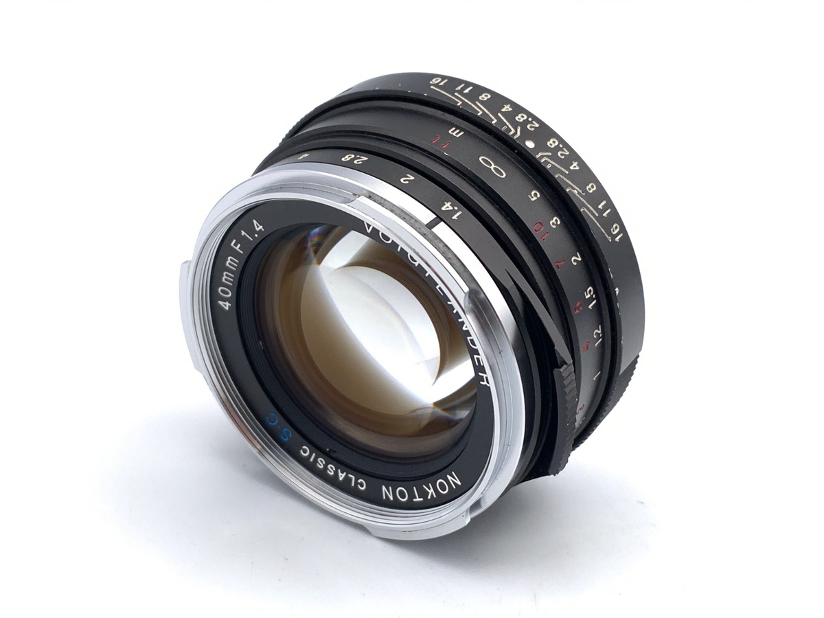 コシナ フォクトレンダー NOKTON Classic 40mm F1.4 VM SC(ライカM用)