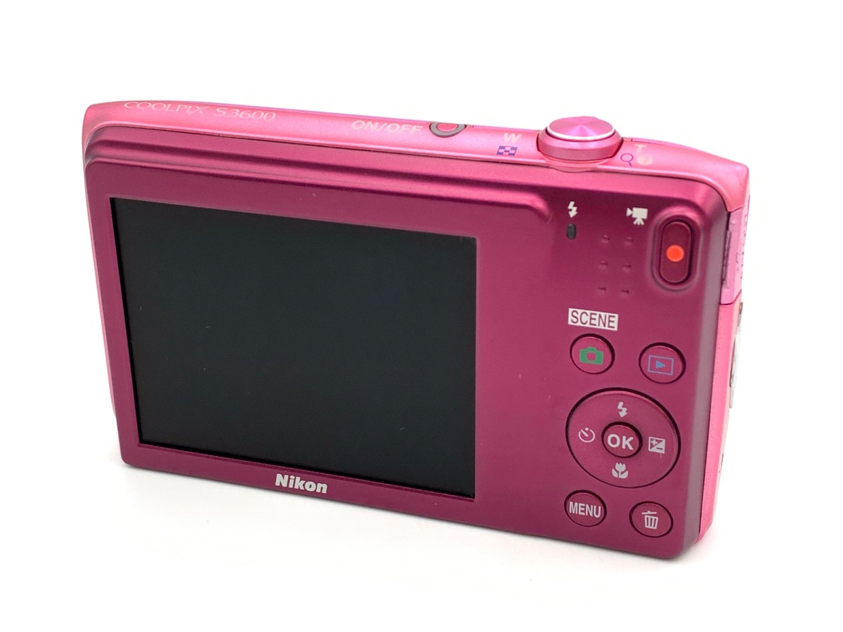 COOLPIX S3600 アザレアピンク【2005万画素】