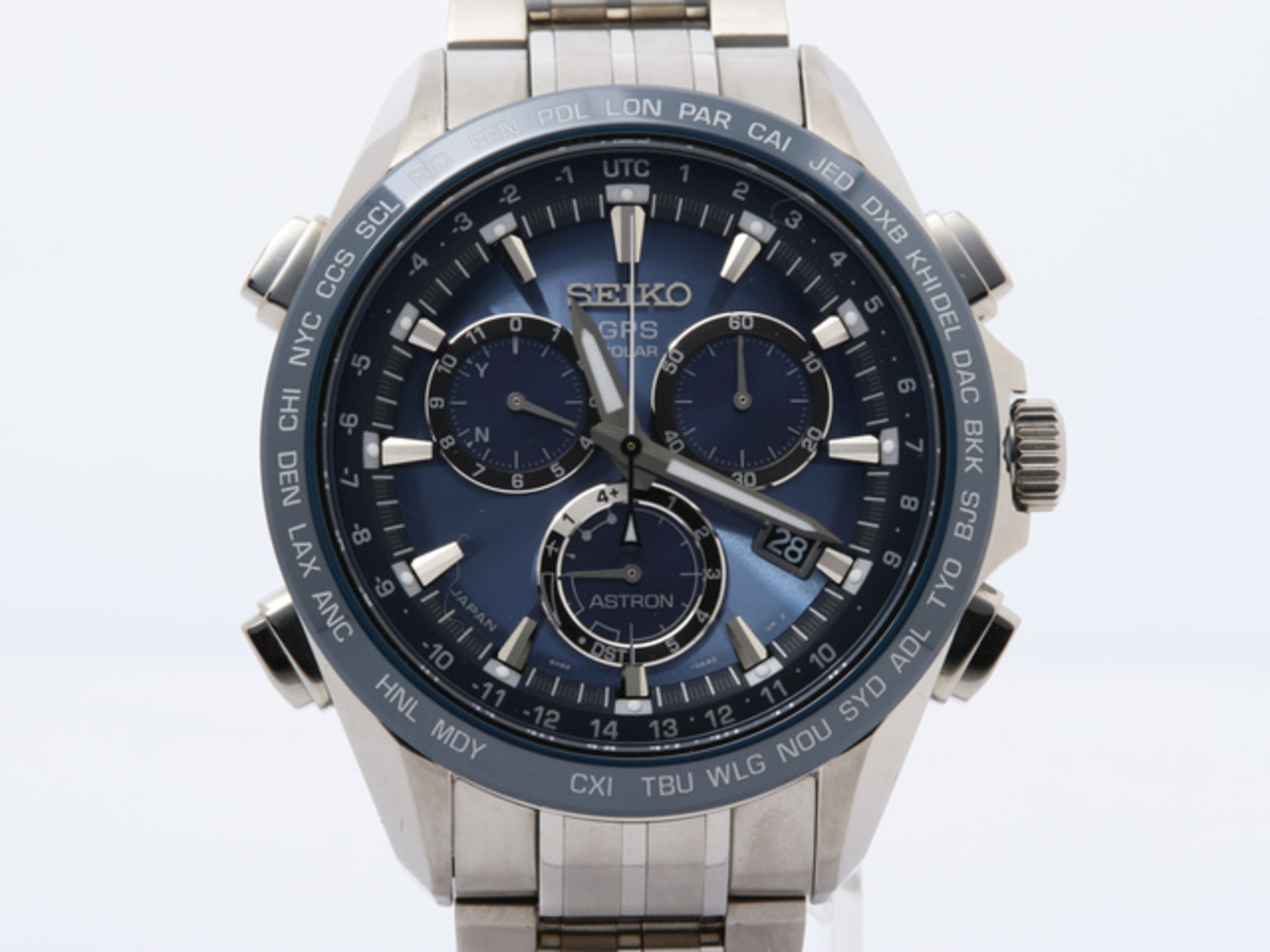 セイコー アストロン ブルー SBXB005/8X82-0AB0-1 チタン
