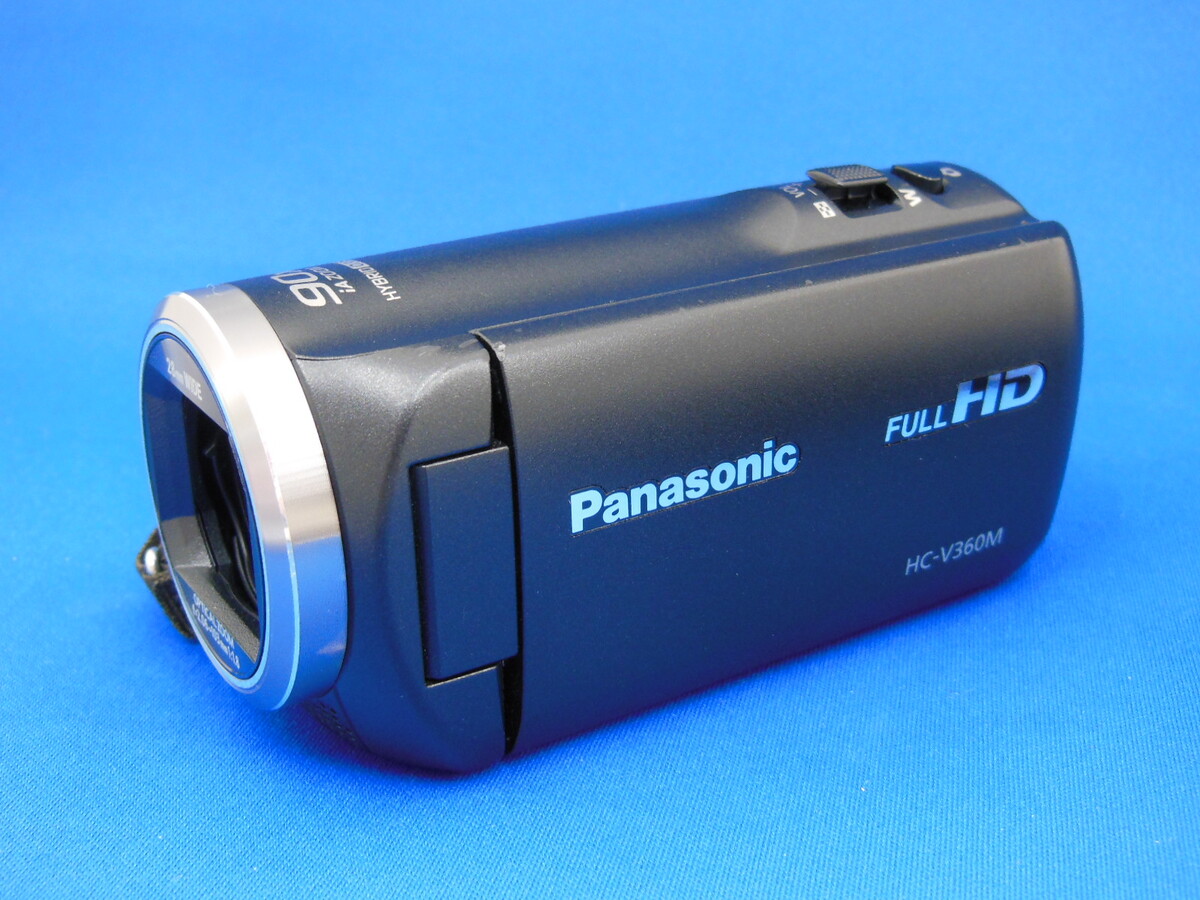 中古　Panasonic HC-V360M FULL HD ビデオカメラ Panasonic HC-V360M ビデオカメラ ホワイト 美品 Panasonic 【中古