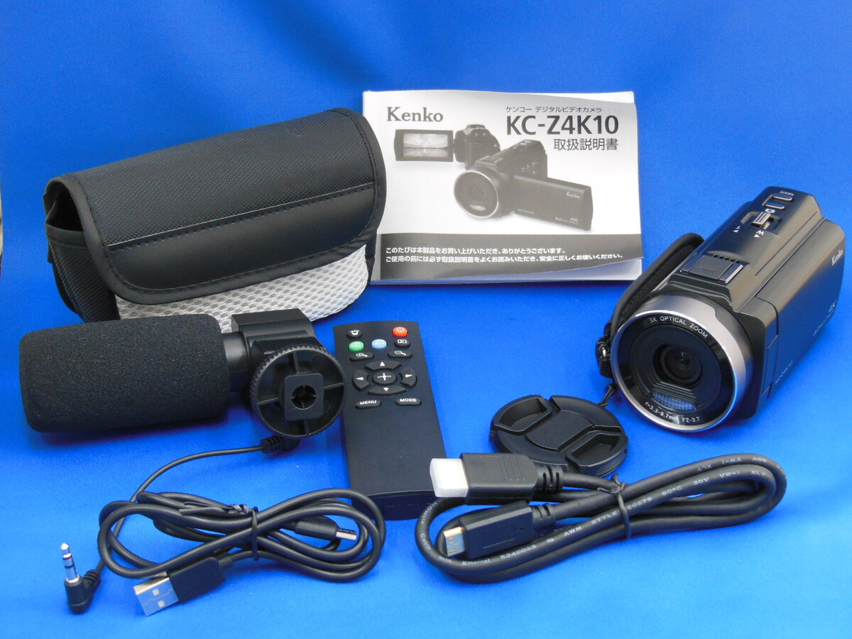 デジタルビデオカメラ KC-Z4K10 | ケンコー・トキナー