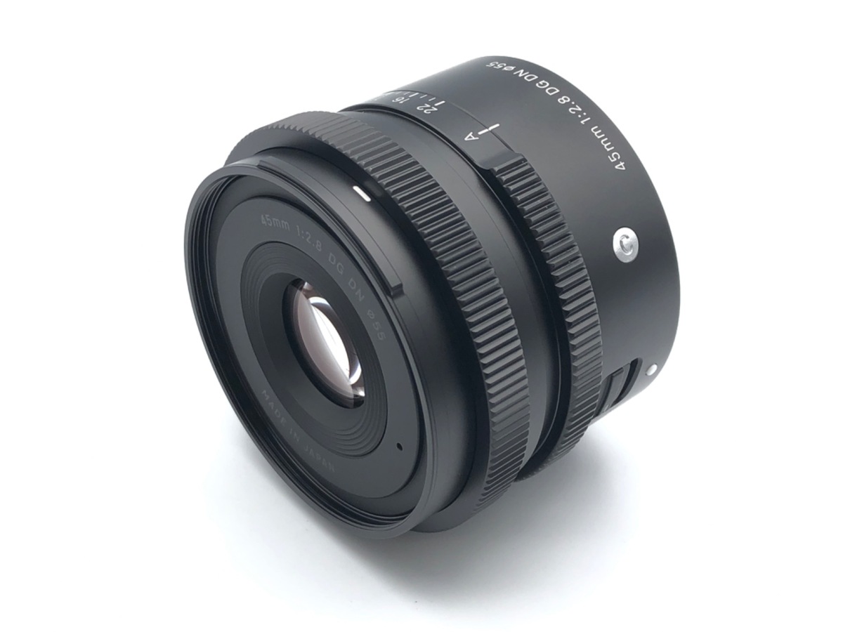 中古 美品 SIGMA C 45mm F2.8 DG DN ソニーE用 45mm F2.8